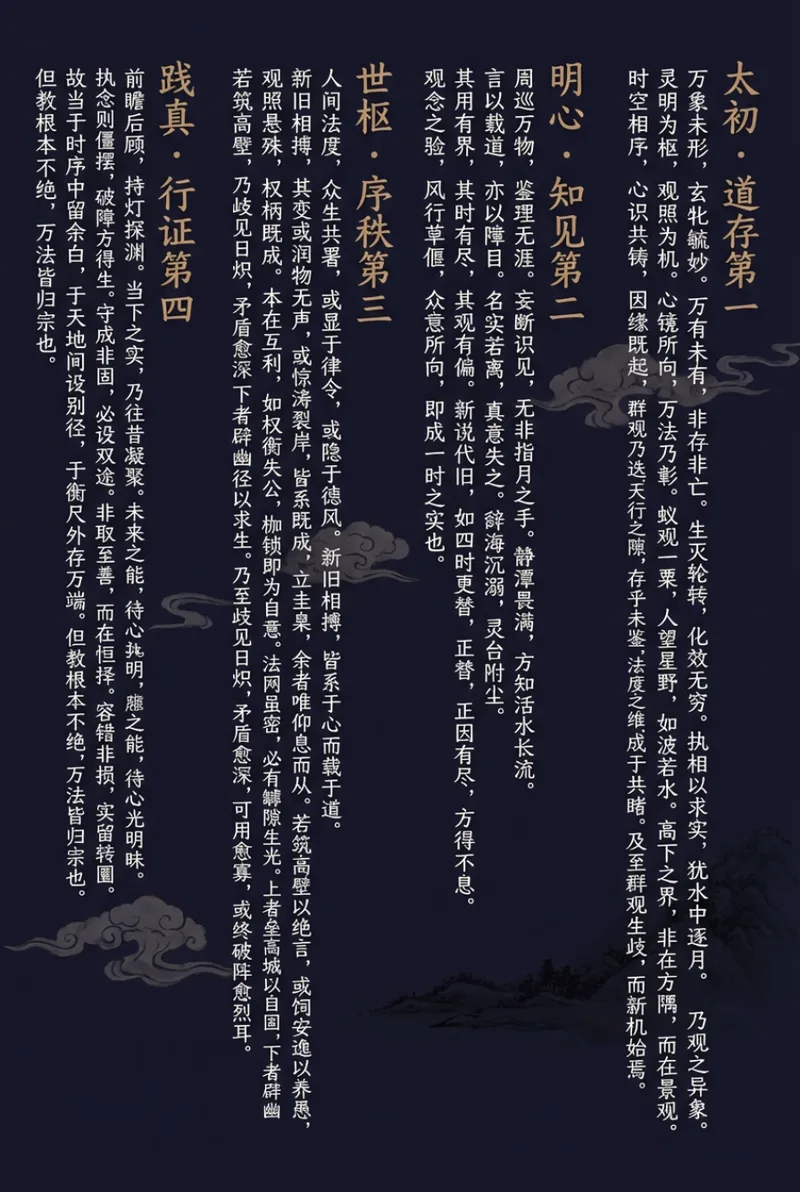 赘言