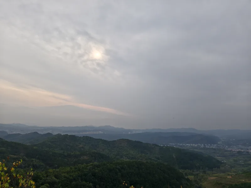 红墙掩翠