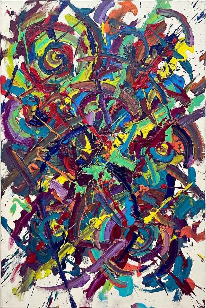 重新配色抽象作品4